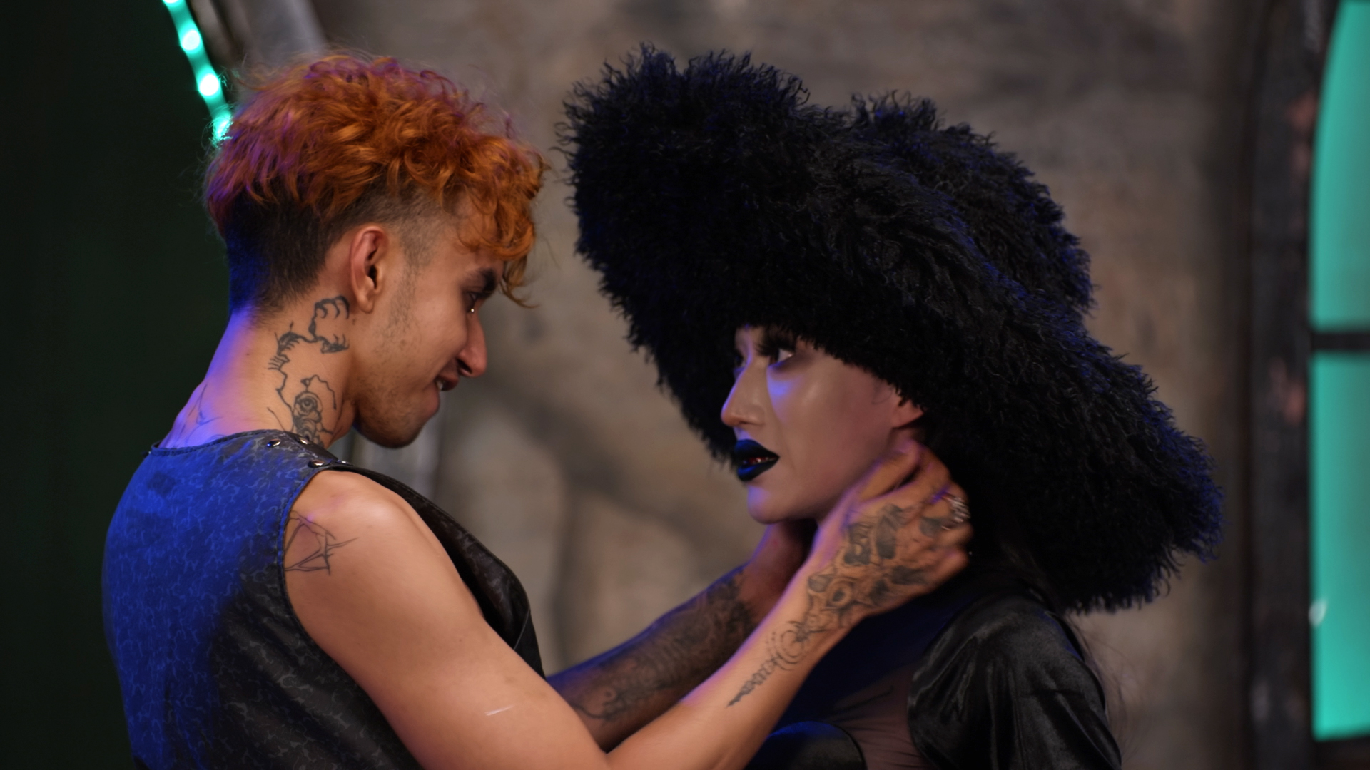 "7. The Blacklight Haunted House"